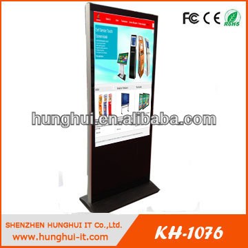 IR Touch Screen Digital Signage Kiosk / Exhibition Fair Kiosk Touch Advertising Display