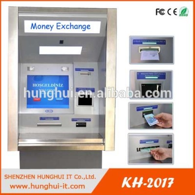 HungHui Bank ATM with cash Depositing and Withdrawing Money Function