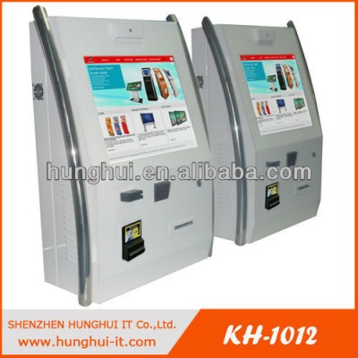 Indoor Wall Mounted Self Service Barcode Scanner Kiosk